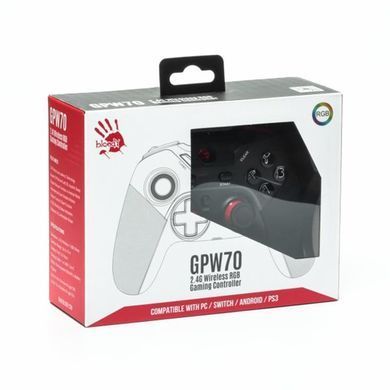 Геймпад A4Tech Bloody GPW70 Sports Black (GPW70 (Sports Black)) [611118]