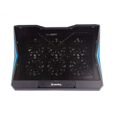 Охолоджуюча пiдставка для ноутбука ColorWay Cooling Laptop Q3, 10-17&rdquo; (CW-CLQ3) [619338]