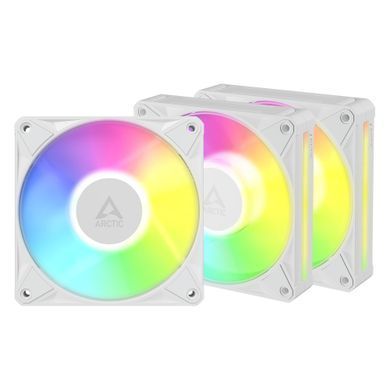 Набір із трьох вентиляторів для корпусу 120MM BioniX P12 A-RGB 3-PACK WHT ARCTIC (ACFAN00338A) [504718]