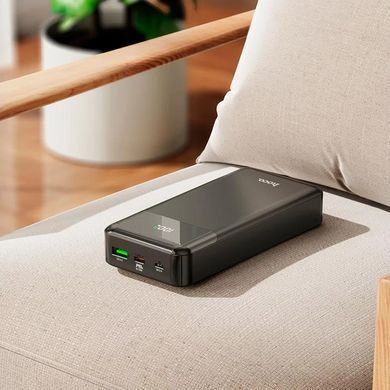 Зовнішній акумулятор HOCO J102A Cool figure PD20W+QC3.0 power bank(20000mAh) Black (6931474783622) [806303]