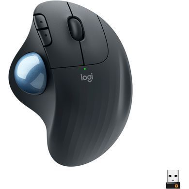 Миша бездротова Logitech Ergo M575 Mouse Graphite (910-006221) [606496]