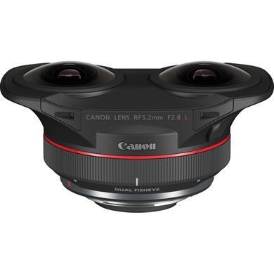 Об'єктив Canon RF 5.2mm f/2.8 Dual Fisheye (5554C005) [107887]