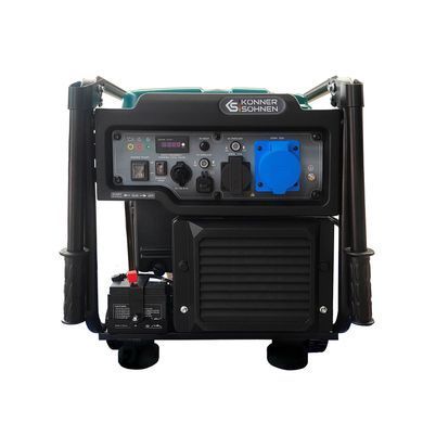 Генератор бензиновий інверторний Konner&Sohnen 6500iE 230В, 6.5кВт, електростартер, 42кг (KS6500IE) [111763]