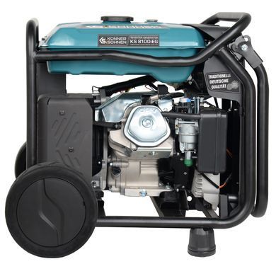 Генератор газобензиновий інверторний Konner&Sohnen KS 8100iEG 1/3, LPG 230/4000В, 8-8.5кВт, електростартер, 68кг (KS8100IEG1/3) [114592]