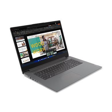 Ноутбук Lenovo V17-G4 17.3" FHD IPS AG, Intel i3-1315U, 16GB, F512GB, UMA, DOS, сірий (83A2001SRA) [100060]
