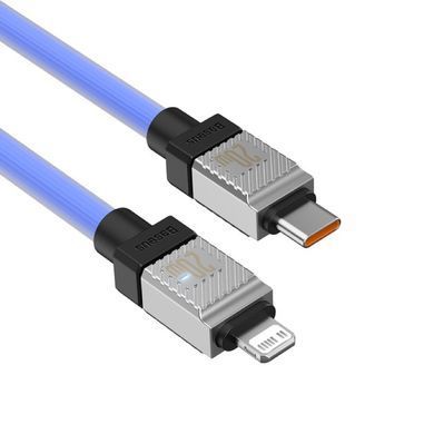 Кабель Baseus CoolPlay Series Fast Charging Cable Type-C to iP 20W 2m Blue (CAKW000103) [802573]