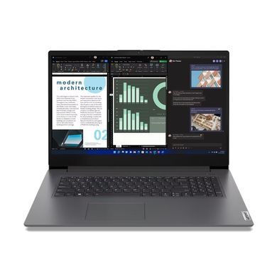 Ноутбук Lenovo V17-G4 17.3" FHD IPS AG, Intel i5-13420H, 16GB, F512GB, UMA, DOS, сірий (83A2003KRA) [112421]