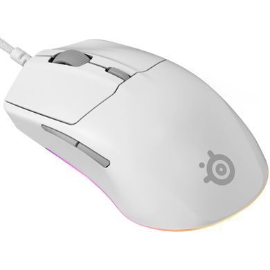Мишка SteelSeries Rival 3 Gen 2 RGB, White (62516) [401323]