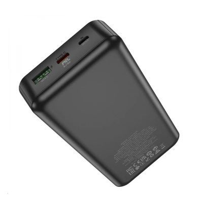Зовнішній акумулятор HOCO J102A Cool figure PD20W+QC3.0 power bank(20000mAh) Black (6931474783622) [806303]