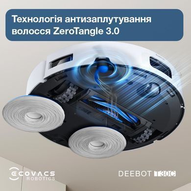 Робот-пилосос DEEBOT T30C ECOVACS (DLX71 WHITE) [502379]