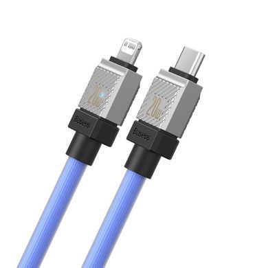 Кабель Baseus CoolPlay Series Fast Charging Cable Type-C to iP 20W 2m Blue (CAKW000103) [802573]