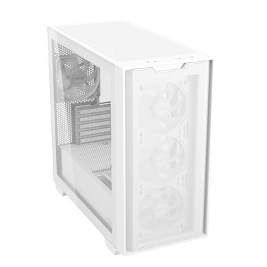Корпус Asus A21 Plus White Tempered Glass без БЖ (90DC00H3-B19010) [608775]