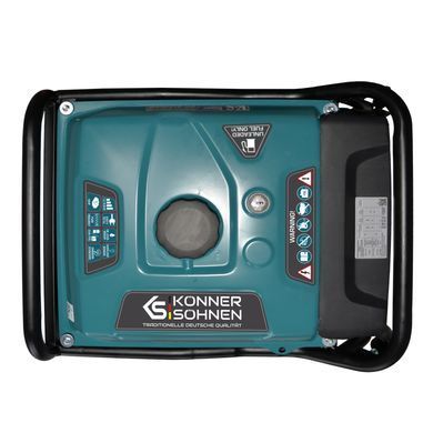 Генератор газобензиновий інверторний Konner&Sohnen KS 8100iEG 1/3, LPG 230/4000В, 8-8.5кВт, електростартер, 68кг (KS8100IEG1/3) [114592]