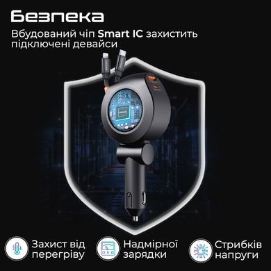 Автомобільний зарядний пристрій Promate 88W Black (drivegear-r2) [603397]