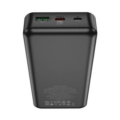 Зовнішній акумулятор HOCO J102A Cool figure PD20W+QC3.0 power bank(20000mAh) Black (6931474783622) [806303]