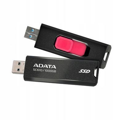 Портативний SSD ADATA SC610 1TB USB 3.2 550/500Mb/s Black (SC610-1000G-CBK/RD) [803625]