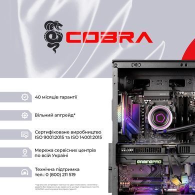 Персональний комп`ютер COBRA Gaming (A99X.64.S1.57T.22031) [620085]