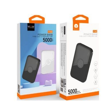 Зовнішній акумулятор WUW 5000mAh Black (Y142) [806342]