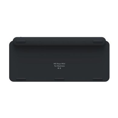 Клавіатура бездротова Logitech MX Keys Mini For Business Wireless Illuminated US Graphite (920-010608) [605960]