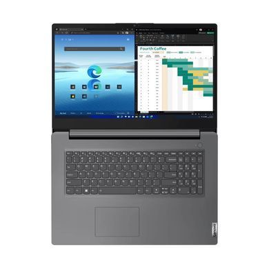 Ноутбук Lenovo V17-G4 17.3" FHD IPS AG, Intel i3-1315U, 16GB, F512GB, UMA, DOS, сірий (83A2001SRA) [100060]