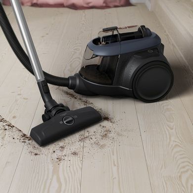 Пилосос Electrolux контейнерний, 700Вт, конт пил -1.6л, HEPA12, 4 насадки, синій (EL61C3DB) [15625]
