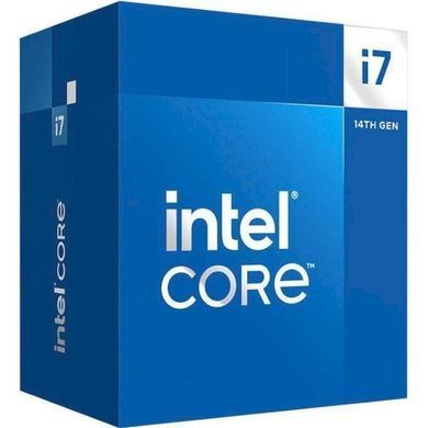 Центральний процесор Intel Core i7-14700F 20C/28T 2.1GHz 33Mb LGA1700 65W w/o graphics TRAY (CM8071504820816) [112706]