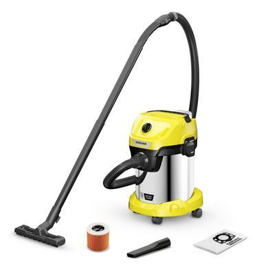 Пилосос професійний акумуляторний Karcher WD 3-18 S V-17/20 18В 110мБар контейнер 17л без АКБ та ЗП (1.628-575.0) [113942]