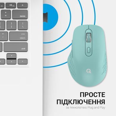 Миша бездротова OfficePro Mint (M230M) [606686]