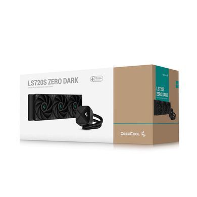 Система водяного охолодження DeepCool LS720S Zero Dark (R-LS720-BKNNMM-G-1) [611403]