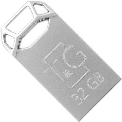 Флеш-накопичувач USB 32GB T&G 110 Metal Series Silver (TG110-32G) [607188]