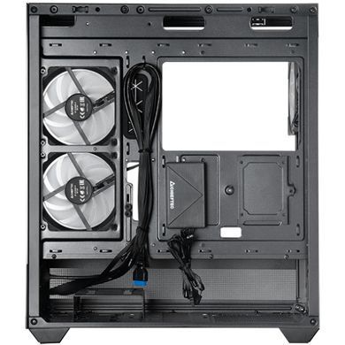Корпус Chieftec VISTA 3x120mm A-RGB, ATX, без БЖ, Black (GT-01B-OP) [403288]