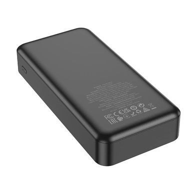 Зовнішній акумулятор HOCO J102A Cool figure PD20W+QC3.0 power bank(20000mAh) Black (6931474783622) [806303]