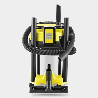 Пилосос професійний акумуляторний Karcher WD 3-18 S V-17/20 18В 110мБар контейнер 17л без АКБ та ЗП (1.628-575.0) [113942]