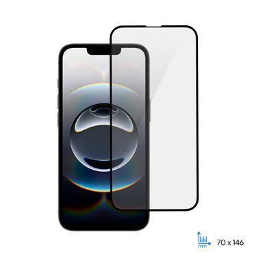 Захисне скло 2E для Apple iPhone 16e(6.1), 2.5D FCFG, (1 Pack), чорна рамка (2E-IP-16E.-6.1-SMFCFG-BB) [103154]