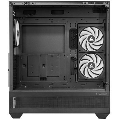 Корпус Chieftec VISTA 3x120mm A-RGB, ATX, без БЖ, Black (GT-01B-OP) [403288]