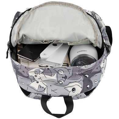 Рюкзак 2Е, TeensPack Cats, сірий (2E-BPT6114GC) [103207]