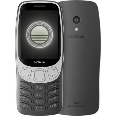 Мобiльний телефон Nokia 3210 4G 2024 Dual Sim Black (Nokia 3210 4G DS 2024 Black) [600353]
