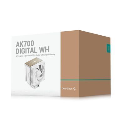 Кулер процесорний DeepCool AK700 Digital WH (R-AK700-WHNDMN-GJD) [618140]