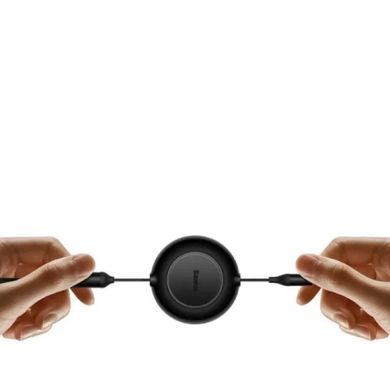 Кабель Baseus Bright Mirror 2 Series Retractable 3-in-1 Fast Charging Data Cable Type-C to M+L+C 100W 1.1m Black (CAMJ010201) [802605]