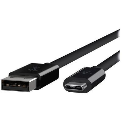 Кабель Belkin USB - USB Type-C (M/M), 1 м Black OEM (F2CU029bt1M-BLK)_OEM (F2CU029bt1M-BLK-OEM) [604115]