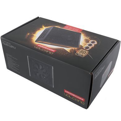БЖ 650W Modecom VOLCANO 650 GOLD, 120mm, MODULAR, 80+ Gold, Retail Box (ZAS-MC90-SM-650-ATX-VOLCA) [402892]