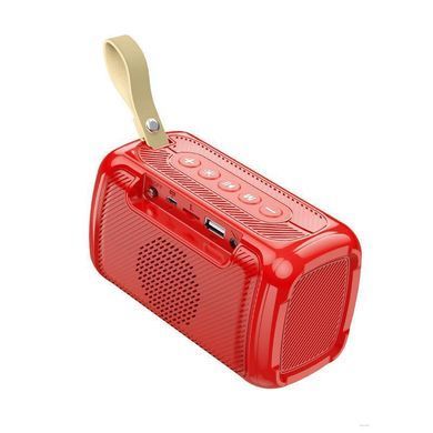 Портативна колонка BOROFONE BR17 Cool sports wireless speaker, 5W, Red (6974443380750) [805584]