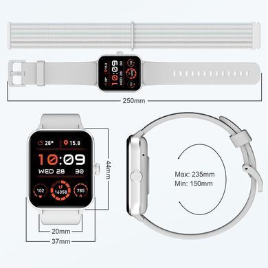 Годинник Blackview R50 Grey (6931548317531) [403324]