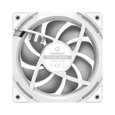 Кулер для корпуса GAMEMAX (FN12A-C8I-RW) [303450]