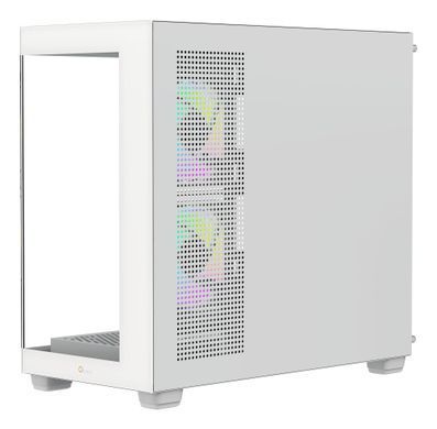 Корпус для комп'ютера MATX W/O PSU GAMMA C52 WH ARGB OCYPUS (GAMMA-C52-WHD300XX-GL) [502871]