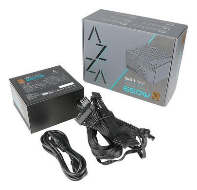 Блок живлення ATX 650W AZZA (PSAZ-650B(ATX3.1)) [502570]