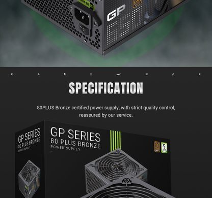 Блок живлення GAMEMAX (GP 650B) [304177]