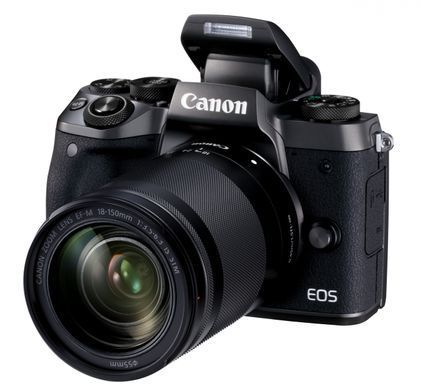 Цифр. фотокамера Canon EOS M5 + 18-150 IS STM Kit Black (1279C049) [17532]