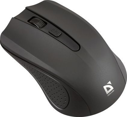 Мишка Defender Accura MM-935 бездротова, 4 кн. до 1600 dpi, чорна (52935) [401148]