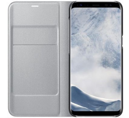 Чохол-книжка Samsung LED View Cover для Samsung Galaxy S8+ G955 Silver (EF-NG955PSEGRU) [600853]